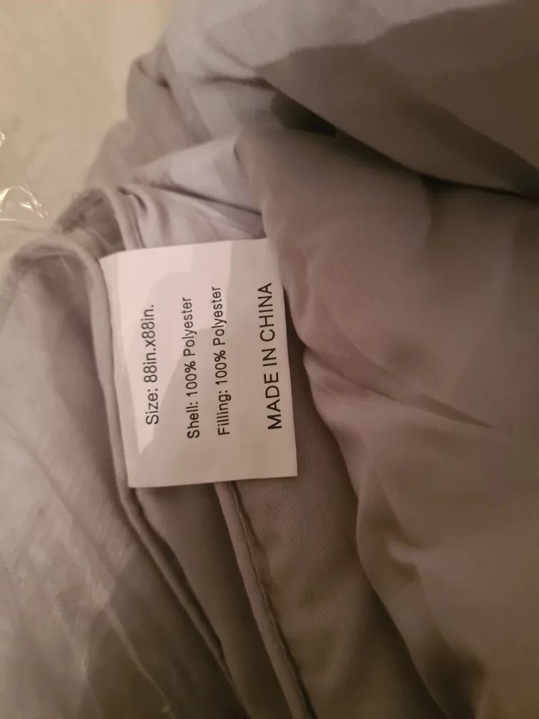 New- Queen Grey Comforter Set image indicator(5)