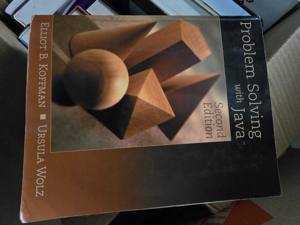 Problem Solving with Java, Second Edition Textbook
