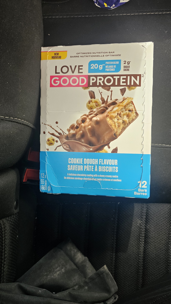 Love Good Protein Cookie Dough Flavour Bars (12 bars)