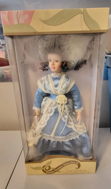 Timeless Treasures Victorian Doll in Box 1990's | Karrot