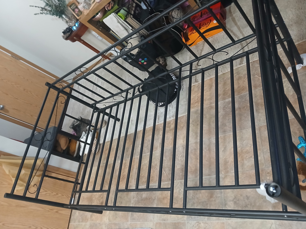 Black Metal Daybed Frame - photo 3