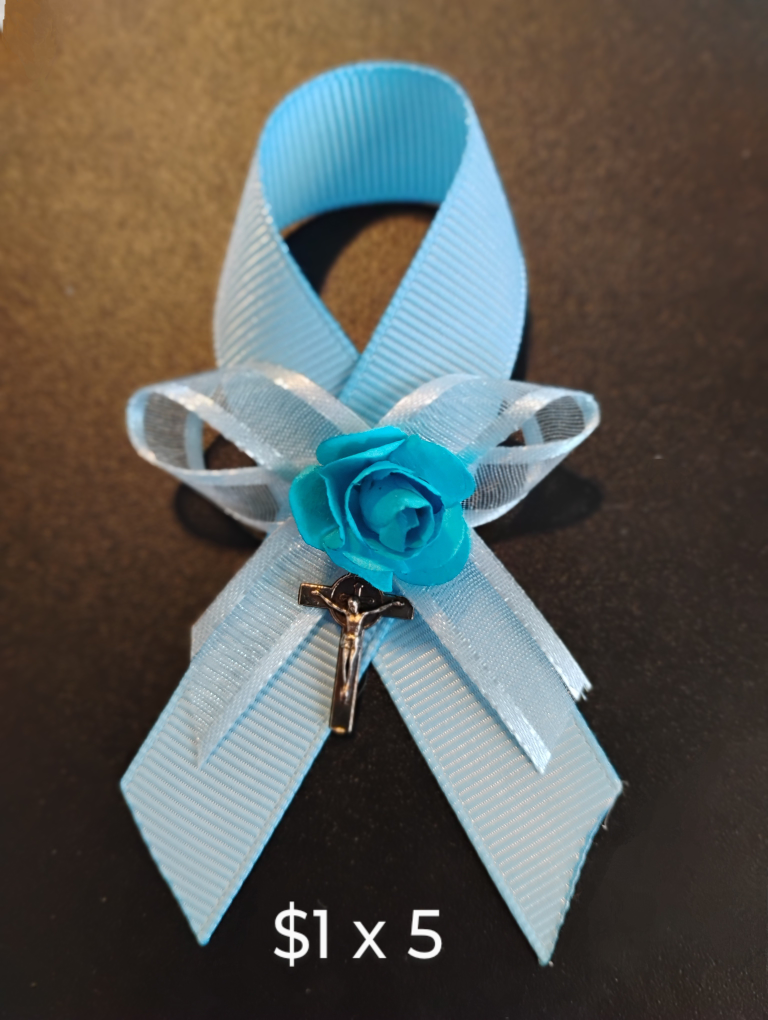 Religious Favour Ribbons - Baptism, Christening