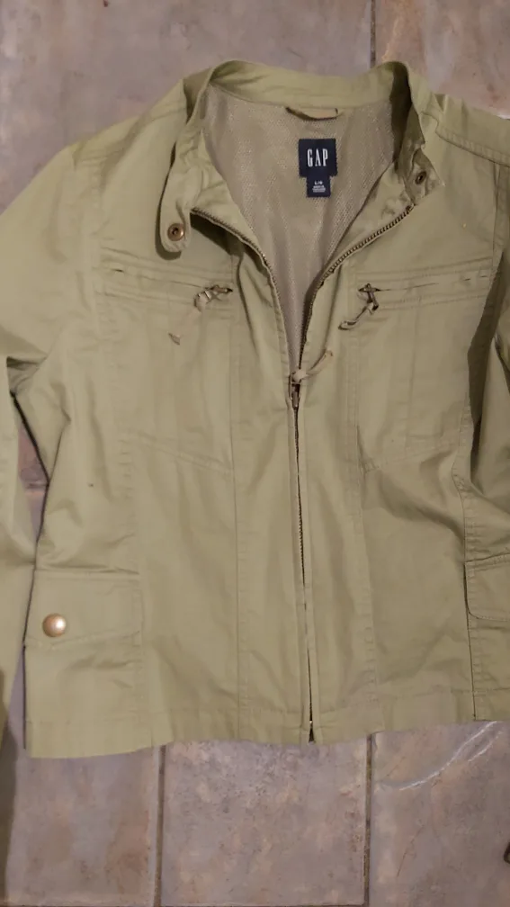 GAP Light Green Jacket Size L/G image indicator(2)
