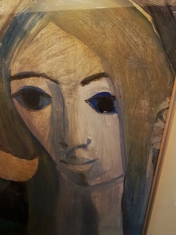 Framed Abstract Painting of a Woman image indicator(3)