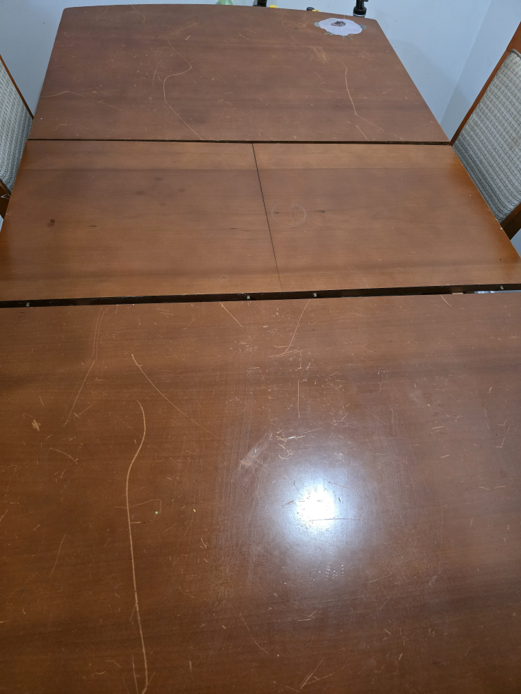 Extendable Dining Table and four Chairs Set - photo 2