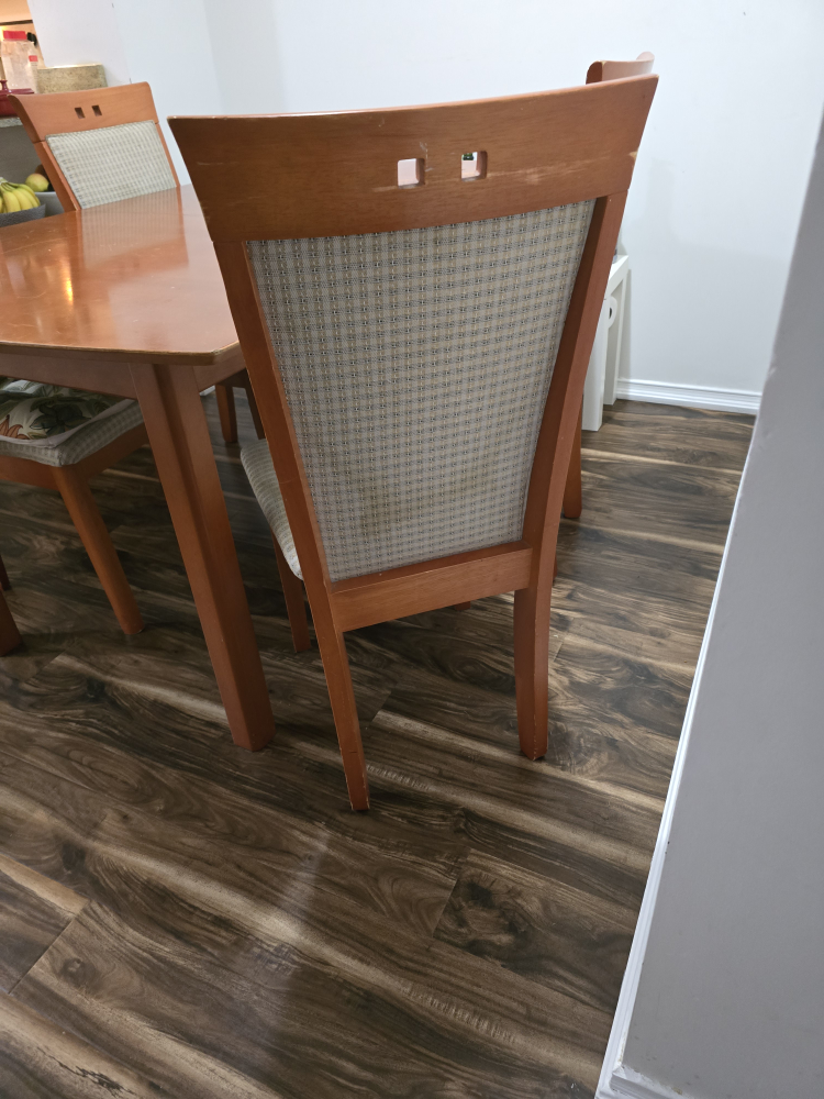 Extendable Dining Table and four Chairs Set - photo 4