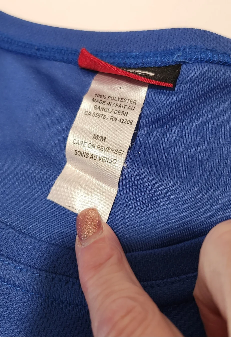 Women's Royal Blue Long Sleeve Dri Fit Shirt image indicator(3)