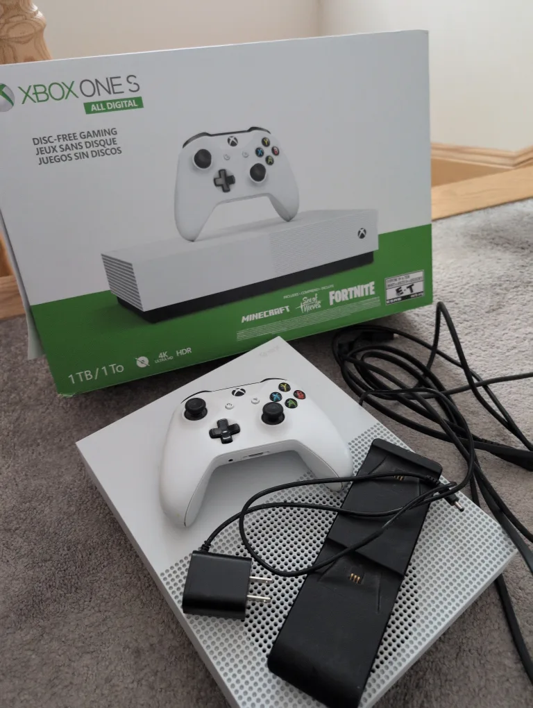 Xbox One S All-Digital Edition 1TB Console - White thumbnail