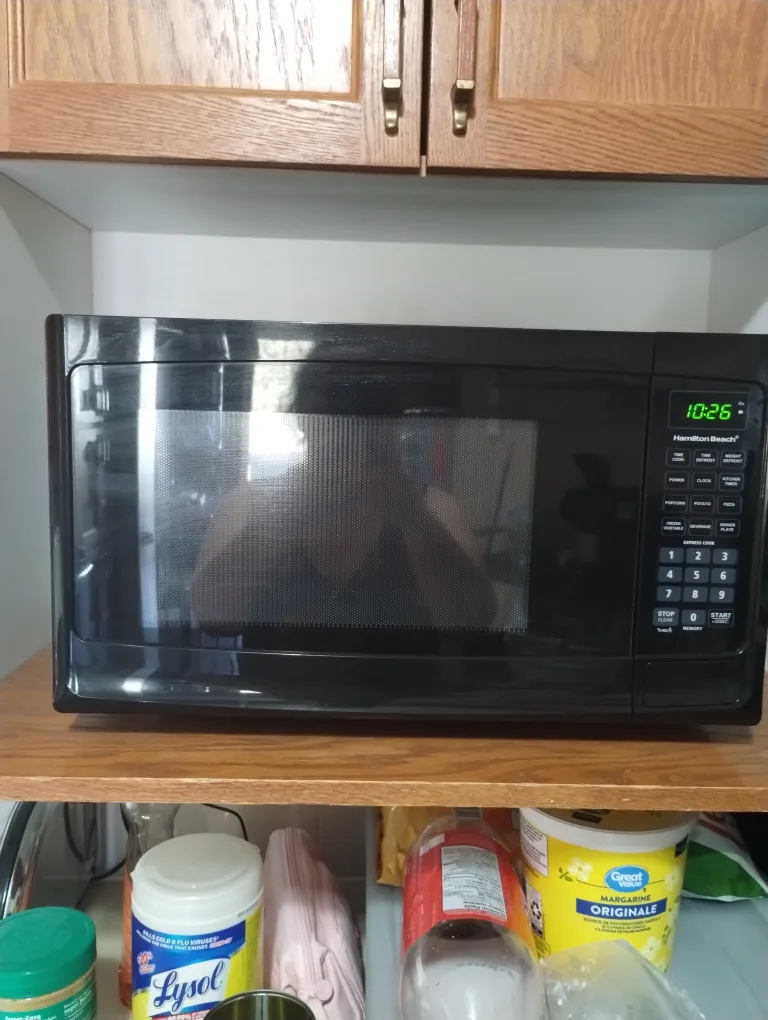 Hamilton Beach 0.7 cu. ft. Black Microwave