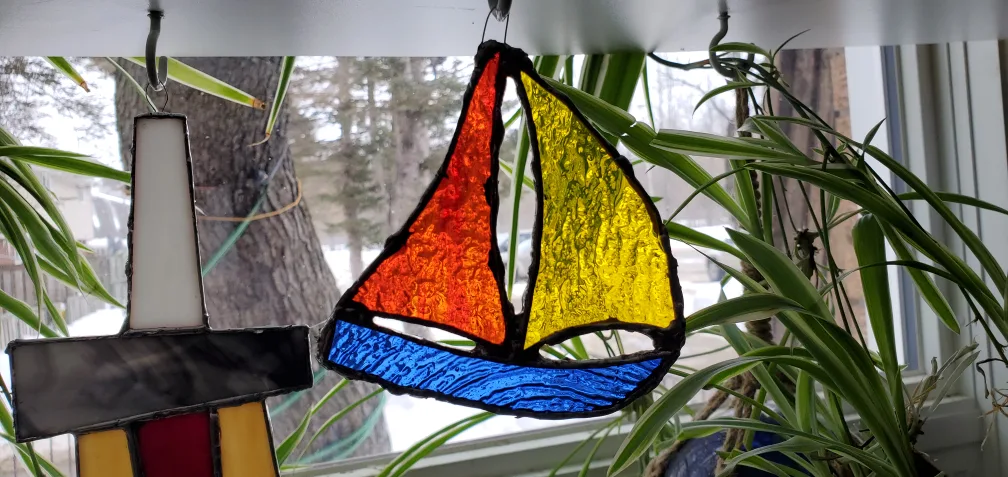 Stained Glass Sailboat thumbnail