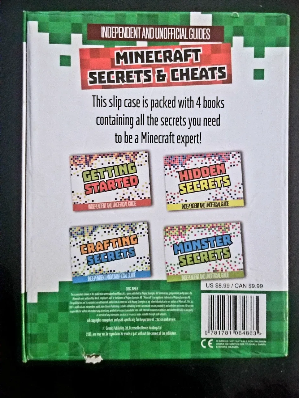 Minecraft Secrets & Cheats Guide Book Set image indicator(2)