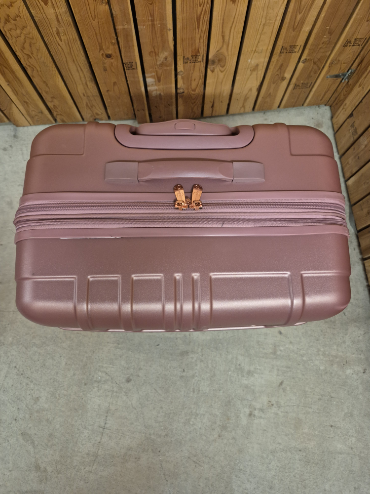 Rose Gold Jessica Simpson Suitcase