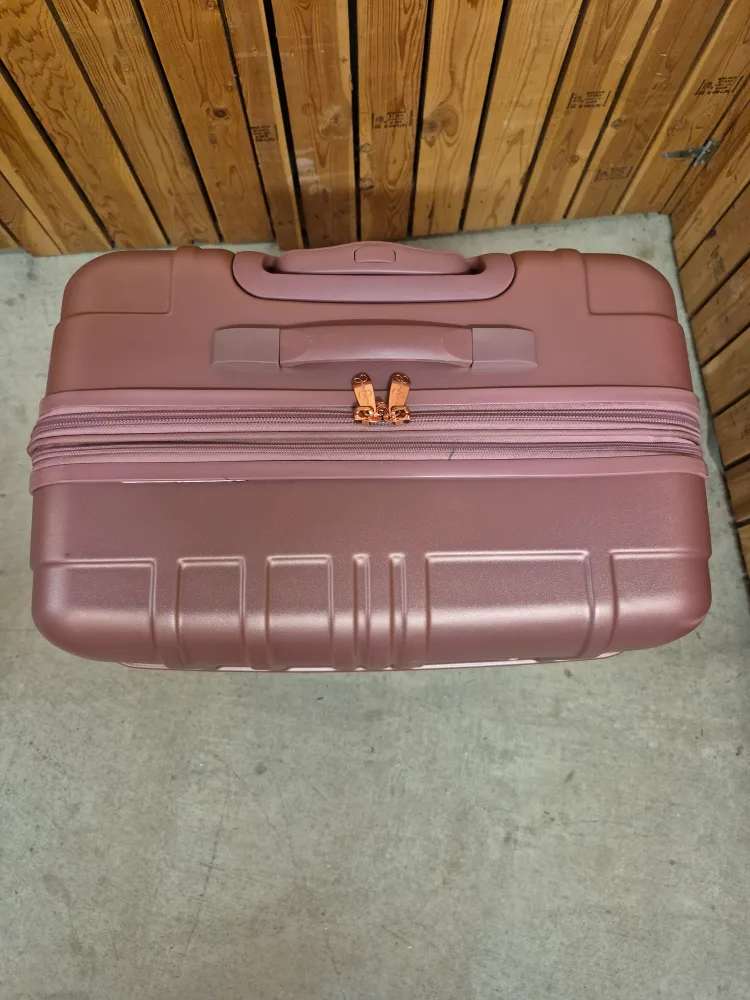 Rose Gold Jessica Simpson Suitcase thumbnail
