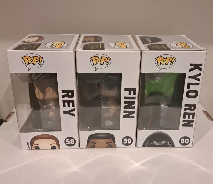 Rey, Finn, Kylo Ren ⭐️ Star Wars Funko Pop! image indicator(2)