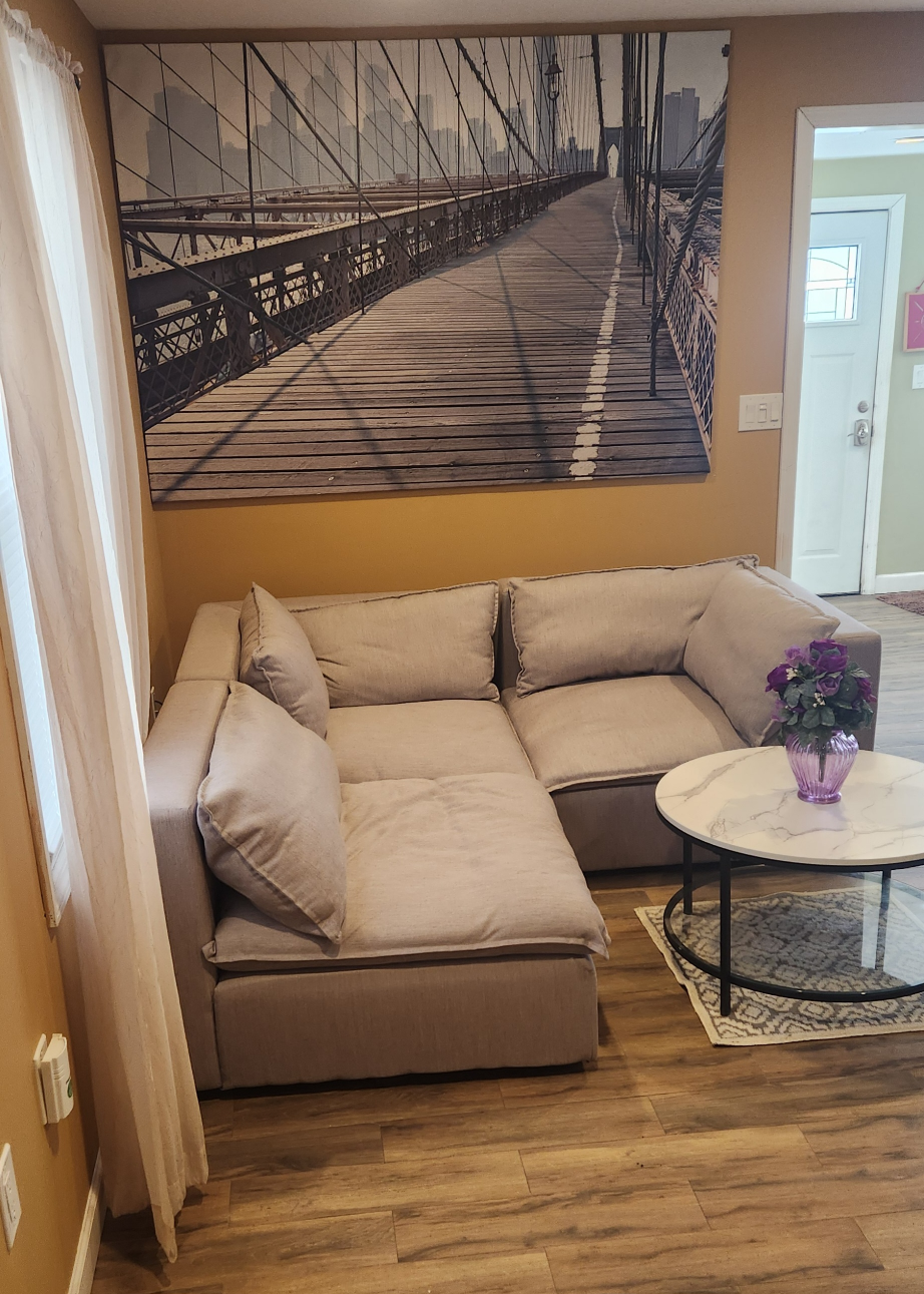 Gray Sectional Sofa