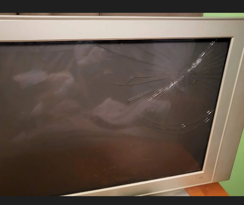 27-inch TV. It WORKS GREAT STILL /:OR for Parts - photo 4