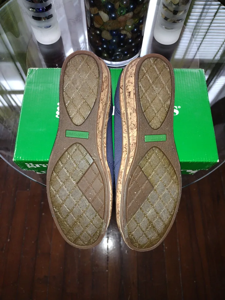 Grasshoppers Women's Navy Blue Slip-on Shoes - Size 8.5 Medium 💚 image indicator(5)