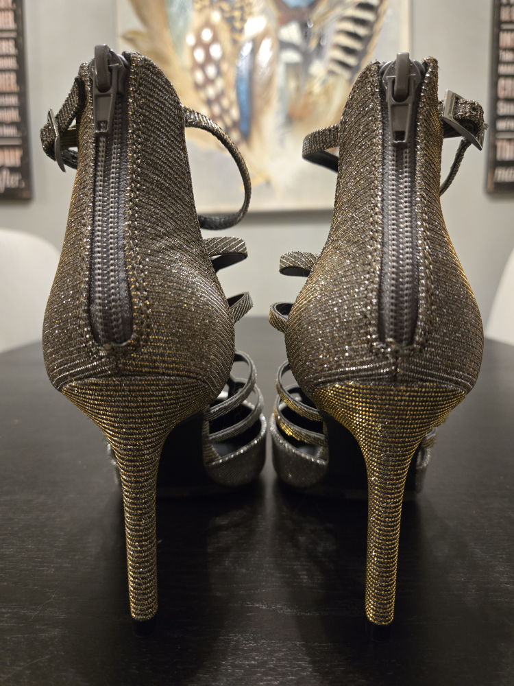 Fioni Women's Glitter High Heels, Size 6 1/2 - photo 5