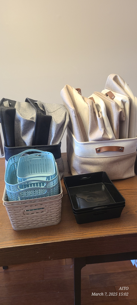 Baskets and Storage bins
