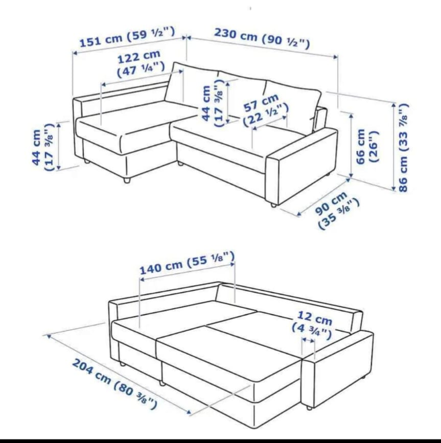 IKEA FRIHETEN Corner Sofa-Bed with Storage - photo 2