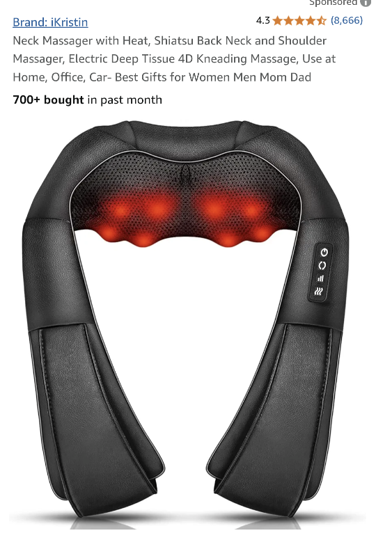 Napio Neck and Back Massager