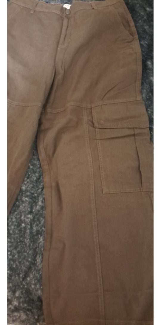 Women's Grey Cargo Pants - photo 2