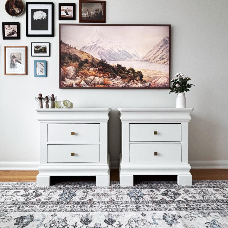Bedroom Set - White Dresser, Two Nightstands, and Tall Chest - photo 5
