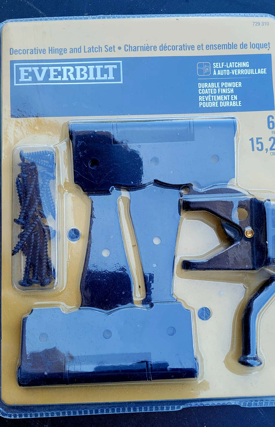 EVERBILT Decorative Hinge and Latch Set - photo 4