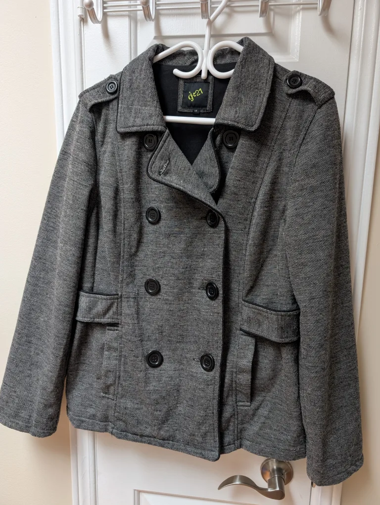 Grey Spring/Fall Jacket image indicator(2)