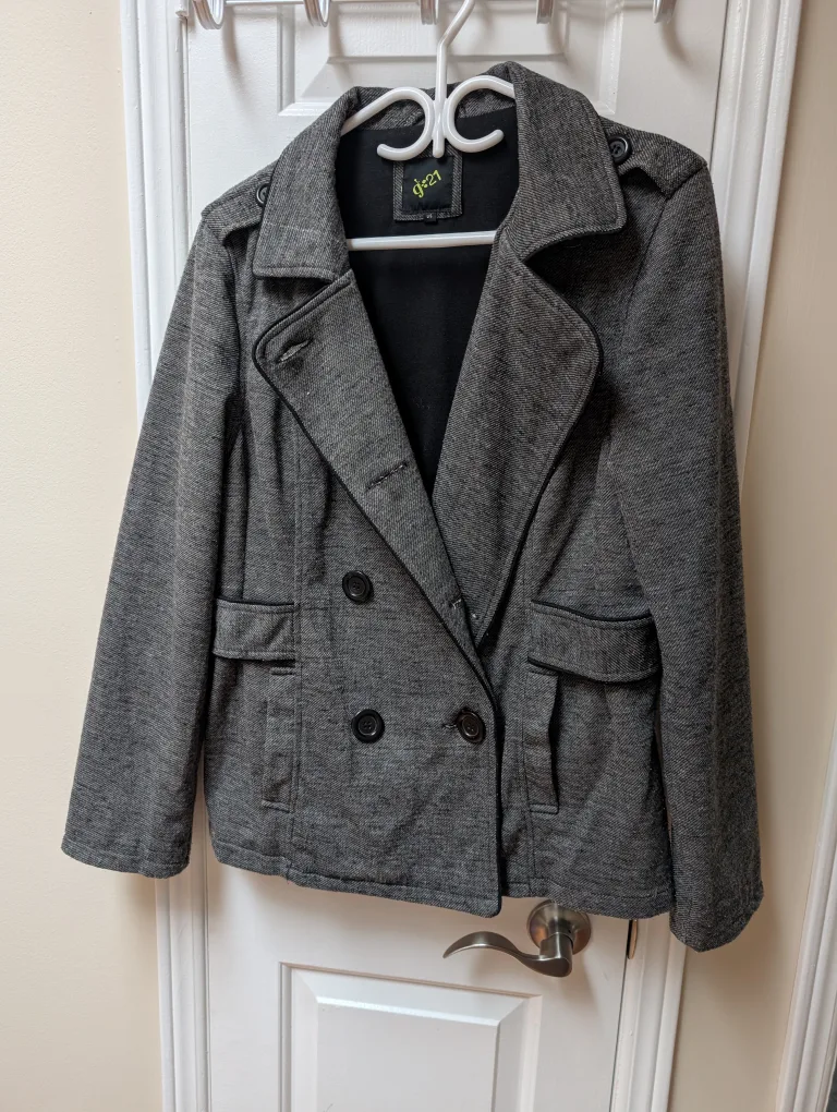 Grey Spring/Fall Jacket image indicator(3)