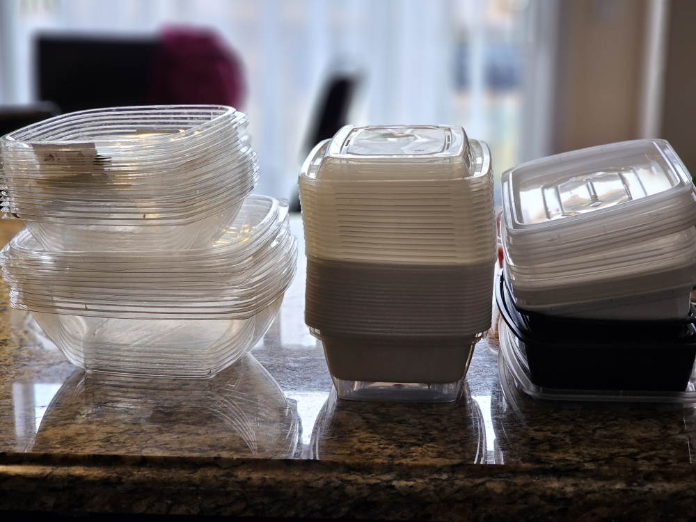 #freecycle Bulk lot of plastic food containers
