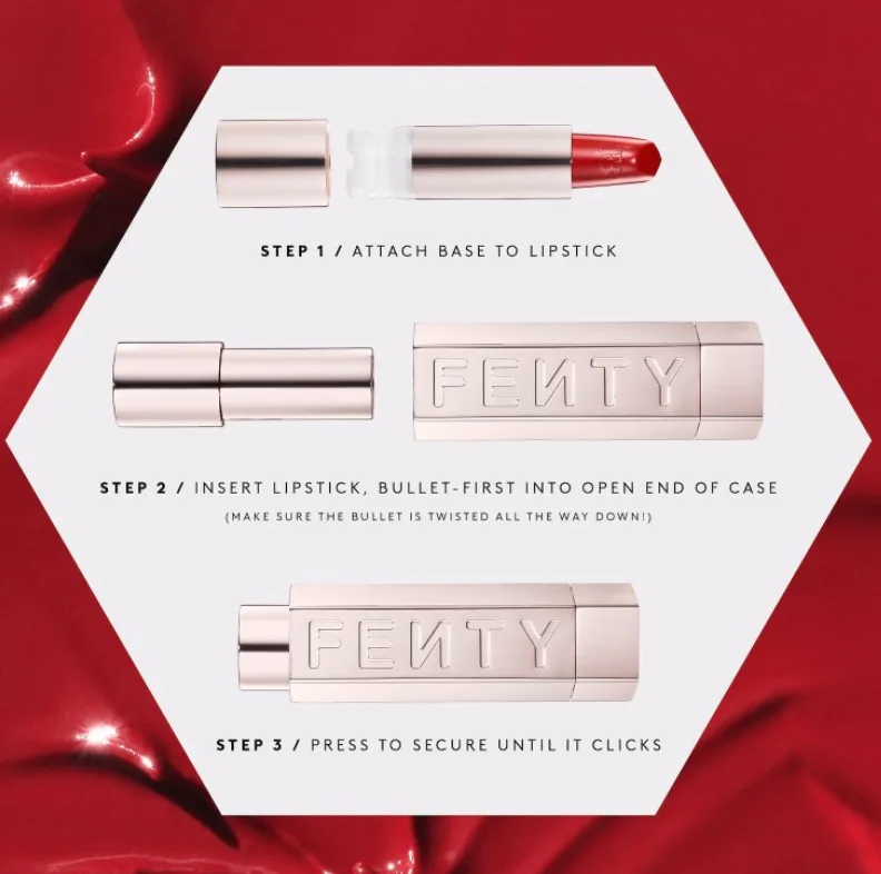 Fenty Beauty semi-matte lipstick (new) image indicator(4)