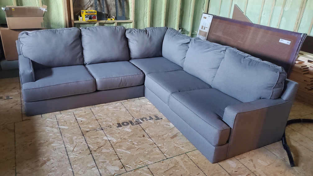 Grey Sectional Sofa - photo 2