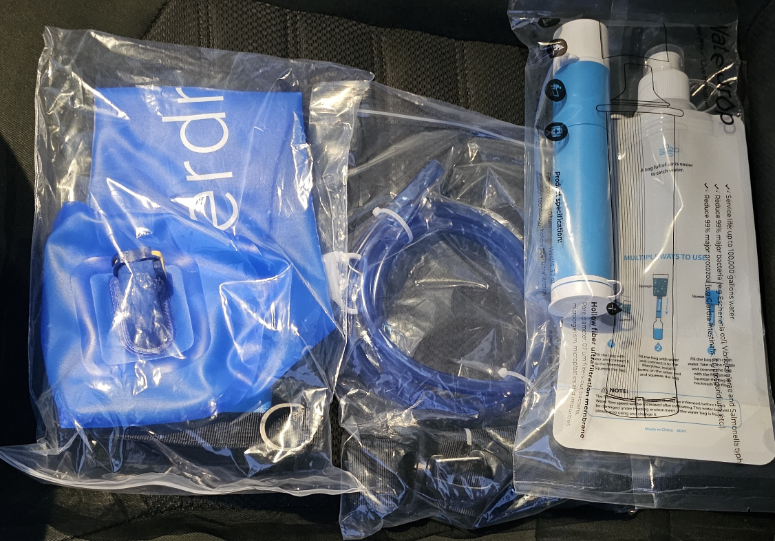 Waterdrop Gravity Water Filter System - 1.5L Bag - photo 2