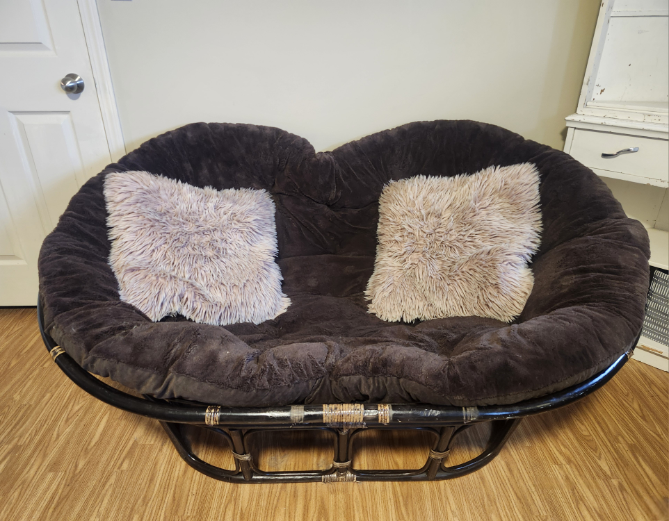 Double Papasan Chair with Cushion - photo 3