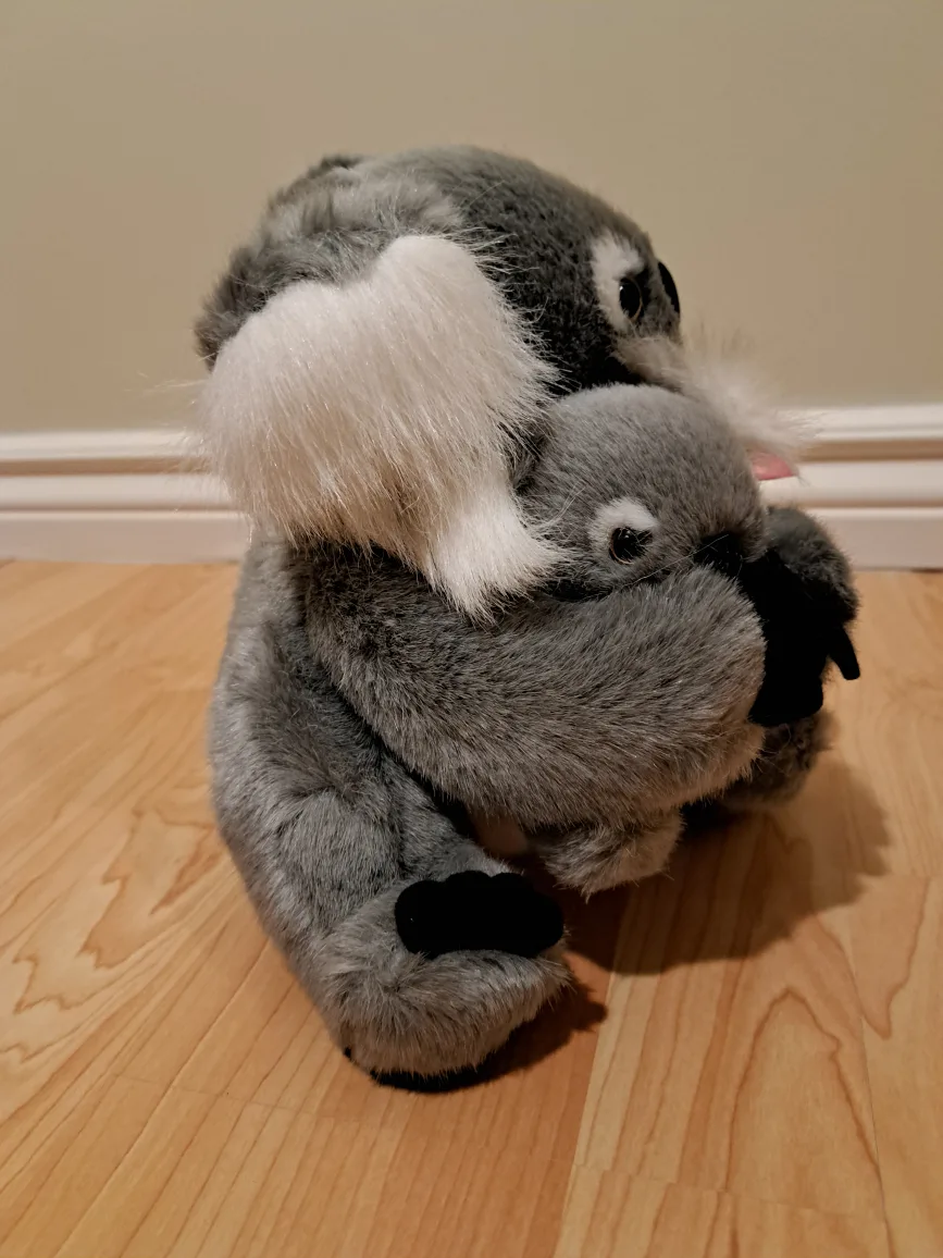 9"  Koala Mother and Son Plush Set image indicator(3)