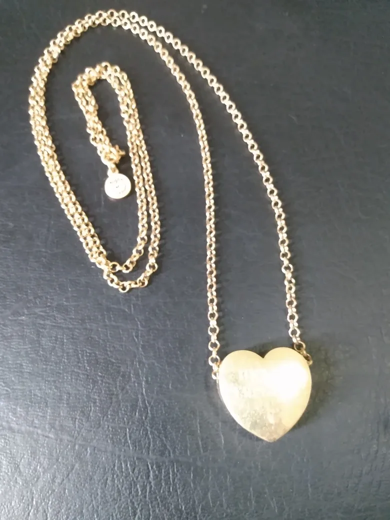 Sugar and Blossom heart necklace thumbnail