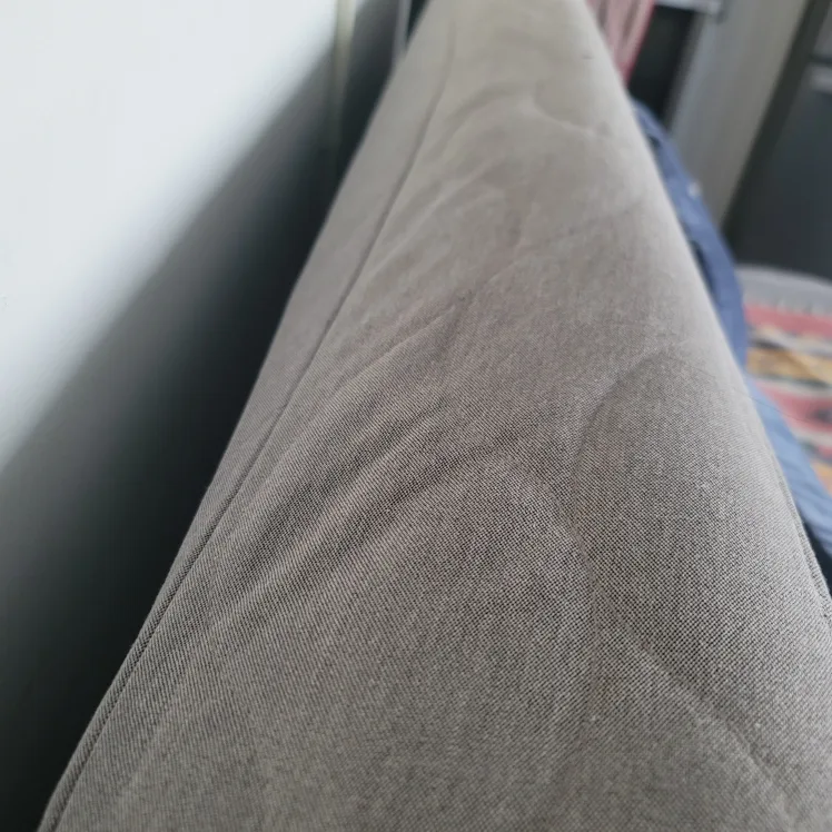 Futon Sofa Queen Bed + extra cover + Cushions(Moving Sale) image indicator(5)