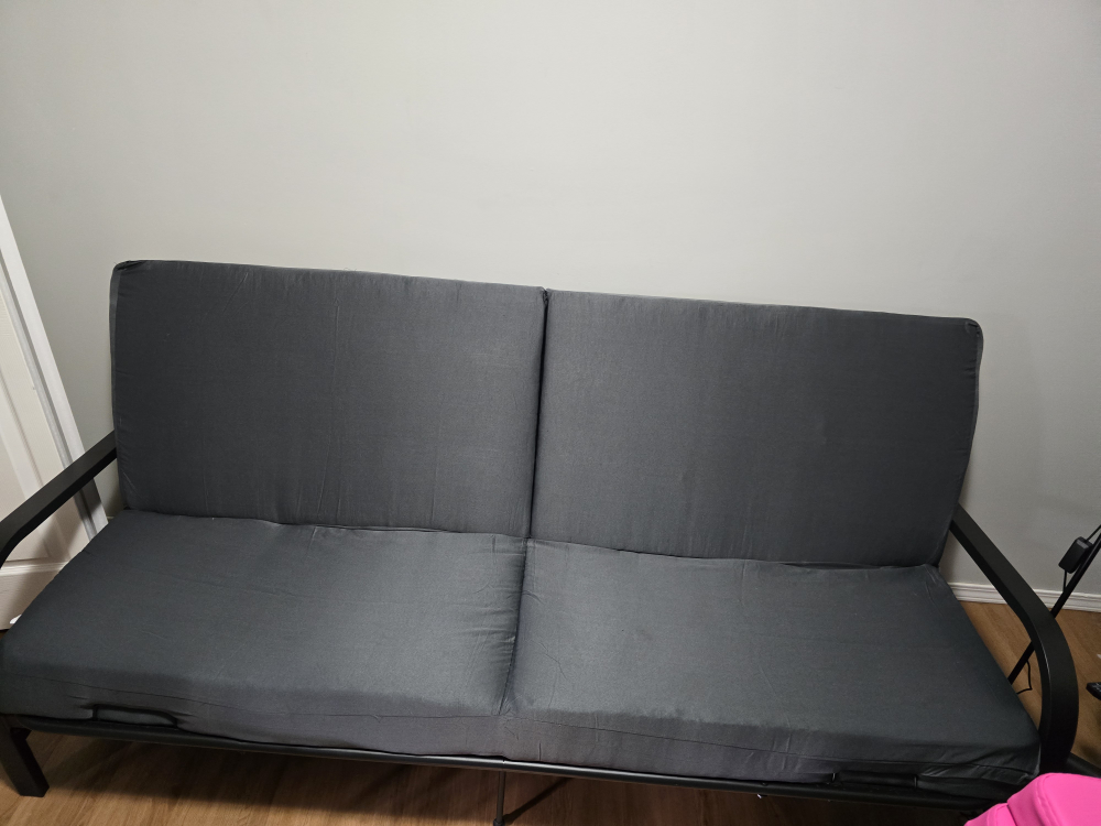 Dark Grey Futon Sofa Bed