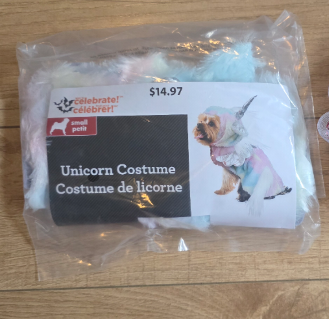 Small Dog Unicorn Costume
