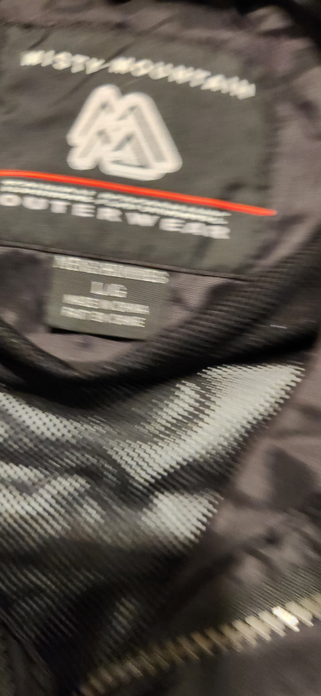 Whistler Mountain Outerwear Black Jacket - Size LG - photo 2