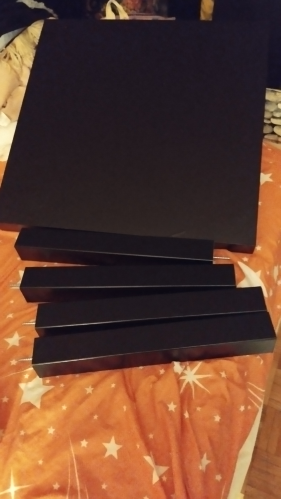 IKEA Lack Side Table - Black-Brown - Unassembled - photo 5