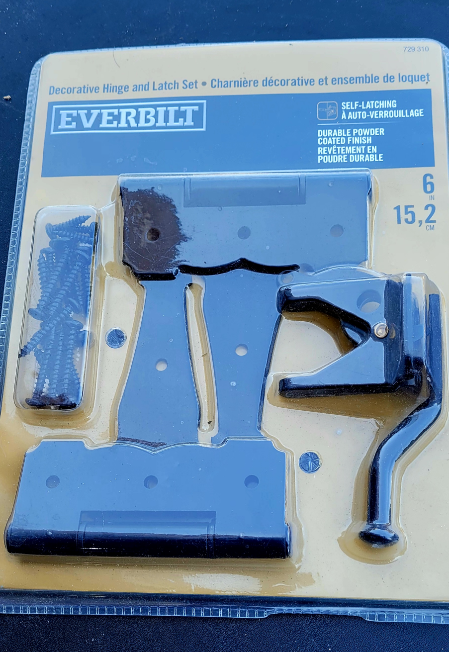 EVERBILT Decorative Hinge and Latch Set - photo 2