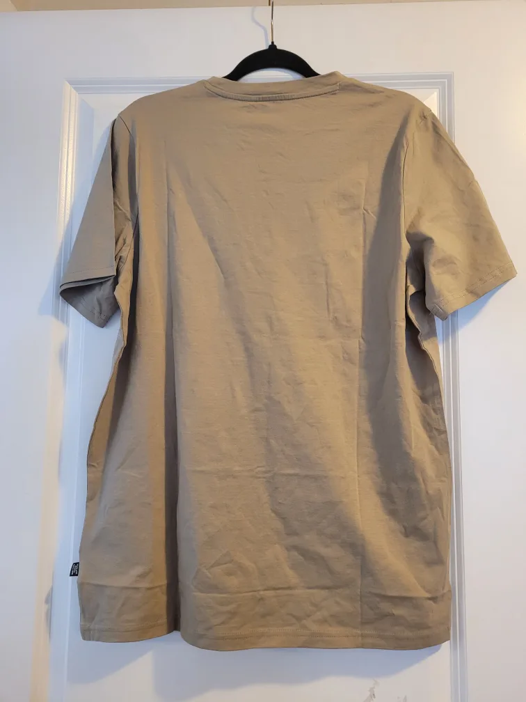 Men's Puma Beige T-Shirt - Size L image indicator(5)