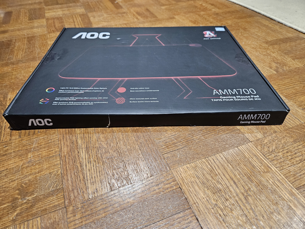 AOC AMM700 Gaming Mousepad with LED - photo 3
