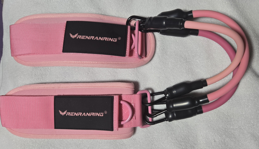 Ankle Straps with Resistance Bands