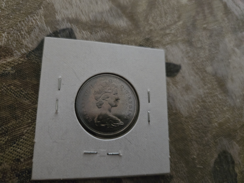 1967 Canadian 25-Cent Coin - photo 2