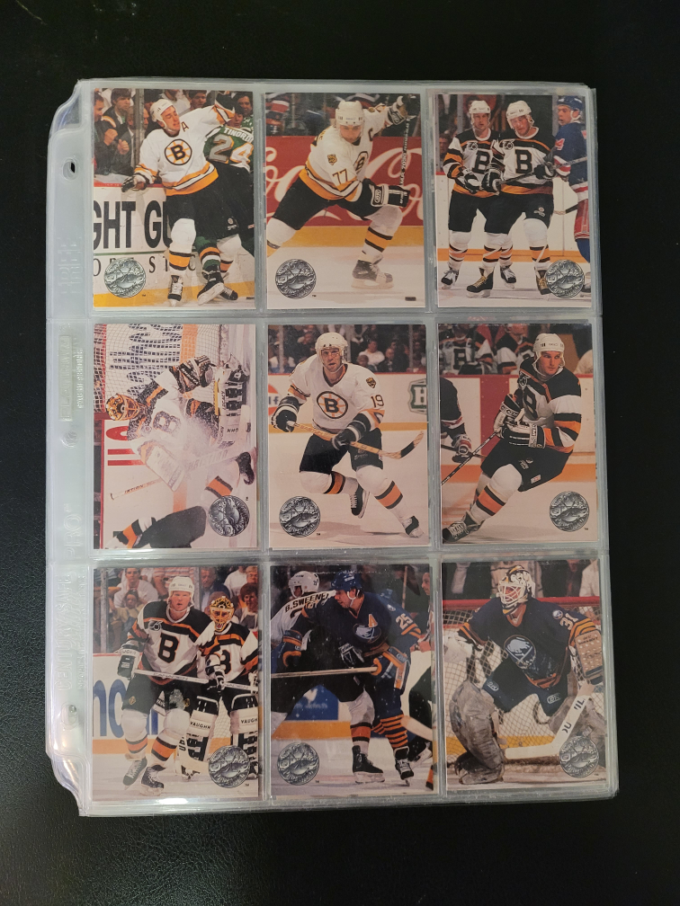 1991 pro set complete set hockey cards