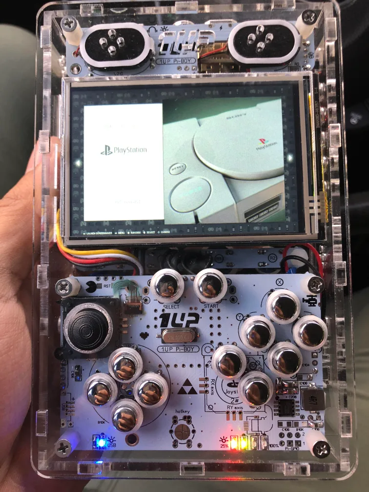 1UP Pi-Boy Handheld Retro Gaming Console image indicator(5)