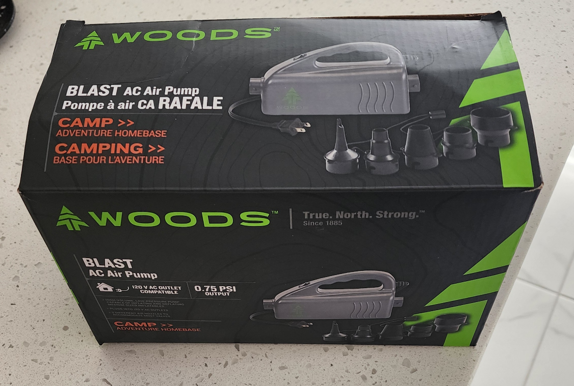 Woods Air Pump Blast HV 120V AC Electric